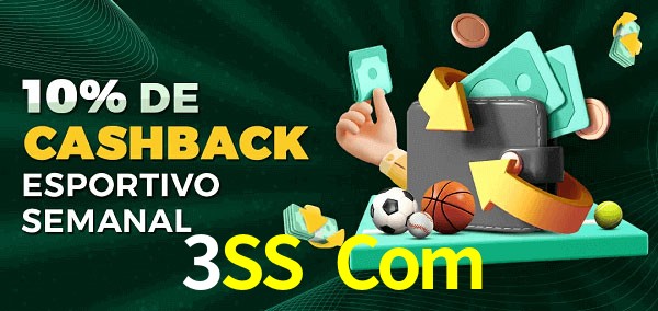 10% de bônus de cashback na 3SS Com
